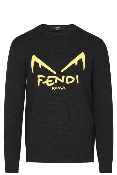 fendi bug eye jumper|fendi mock neck jumper.